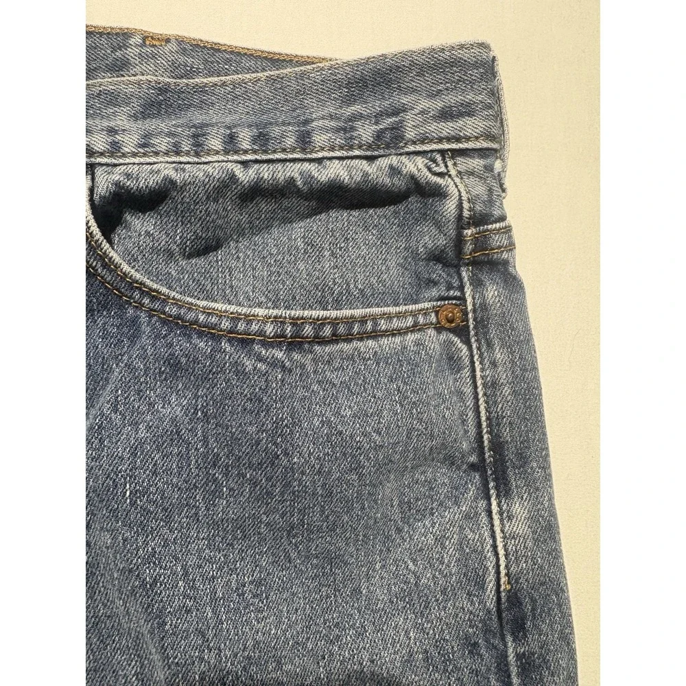 Levis 550 Relaxed Fit Jeans Mens 42x30 Blue Medium Wash Denim 550-0216